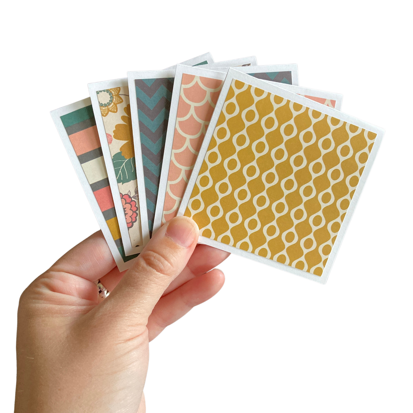3x3 Hello Darling Note Cards