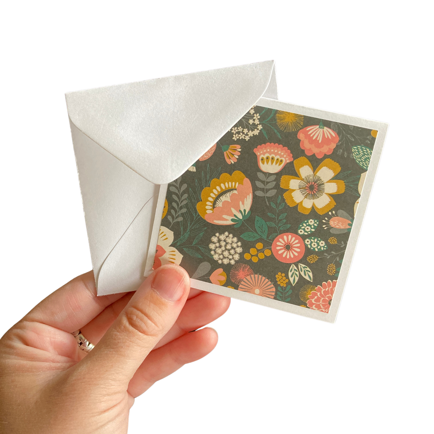 3x3 Hello Darling Note Cards