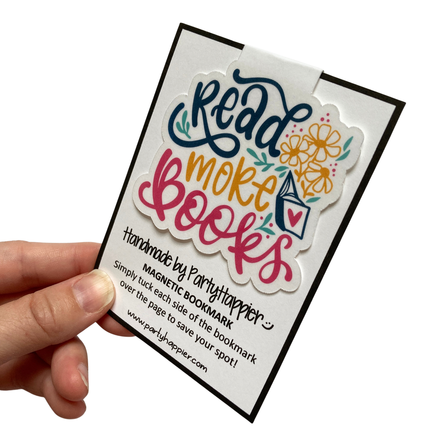 Read More Books Magnetic Bookmark