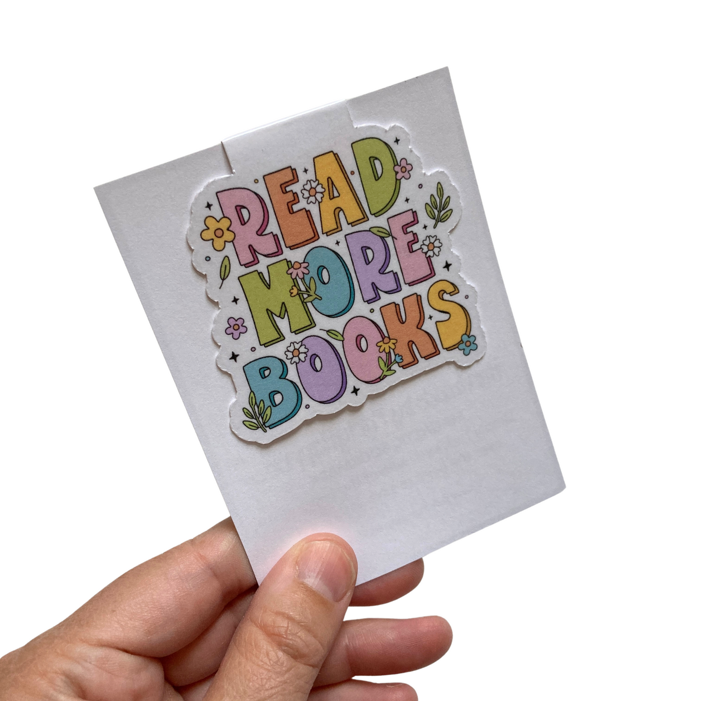 Read More Books Rainbow Magnetic Bookmark