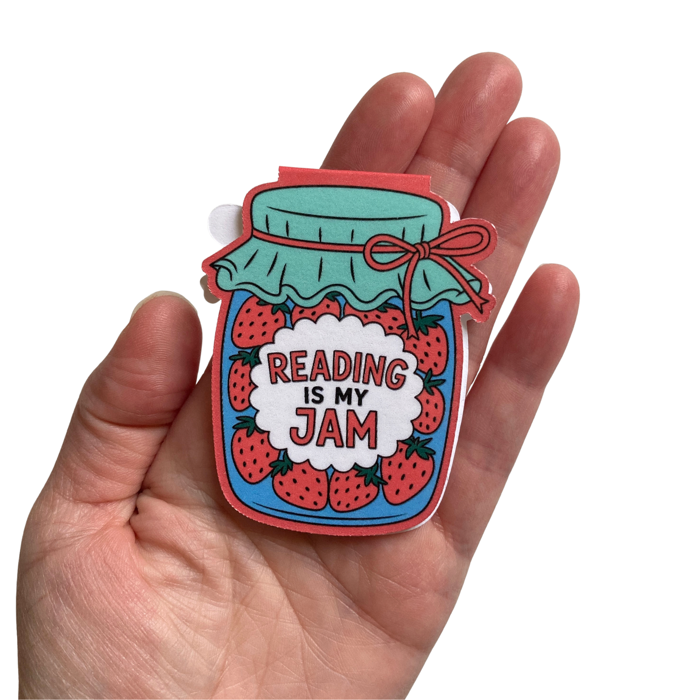 Reading Is My Jam Magnetic Bookmark