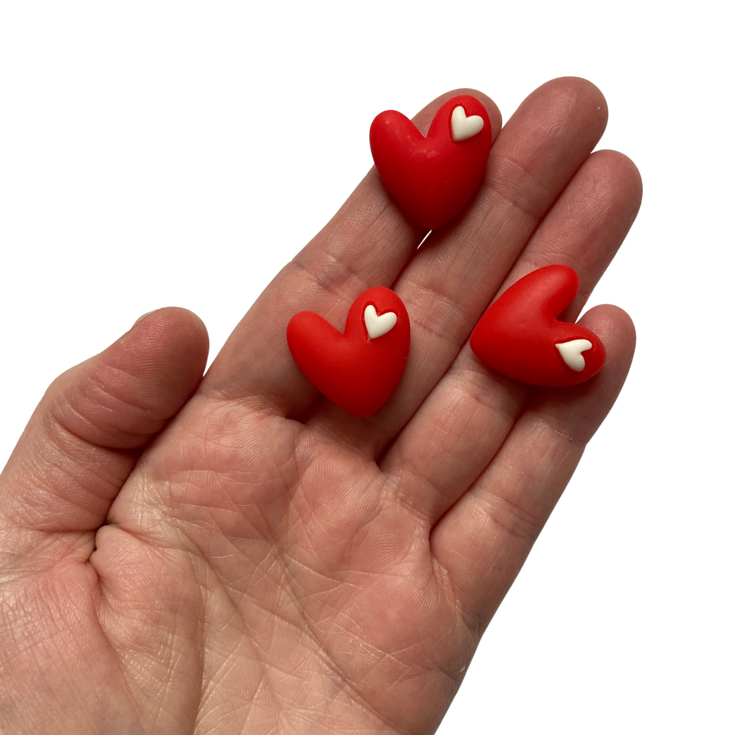 Red Heart Magnets