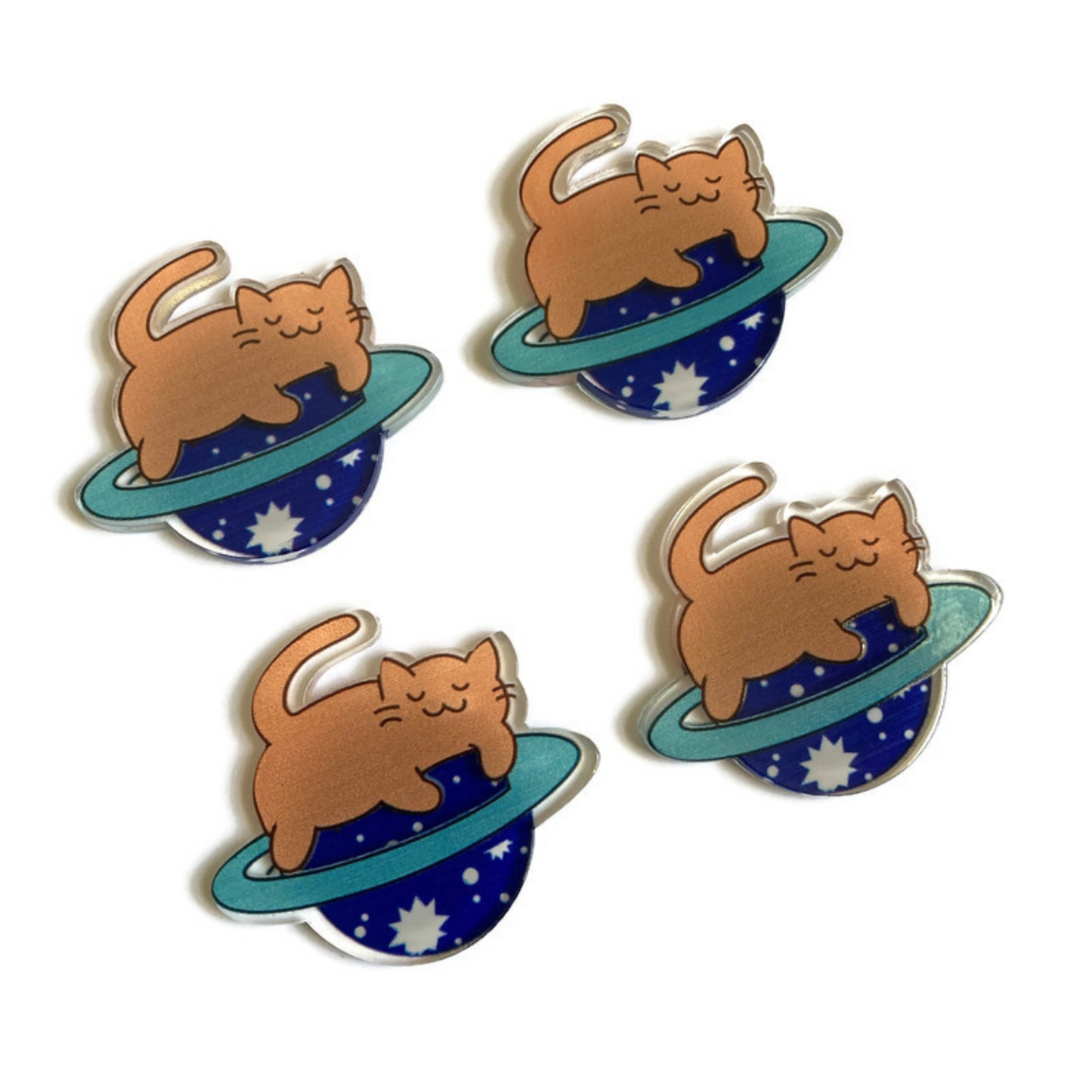 Space Cat Magnets