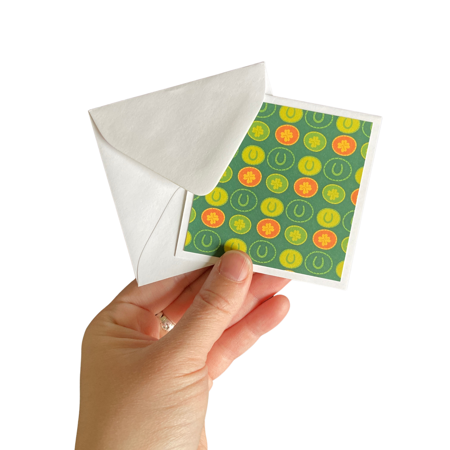 3x3 St. Patrick's Day Note Cards