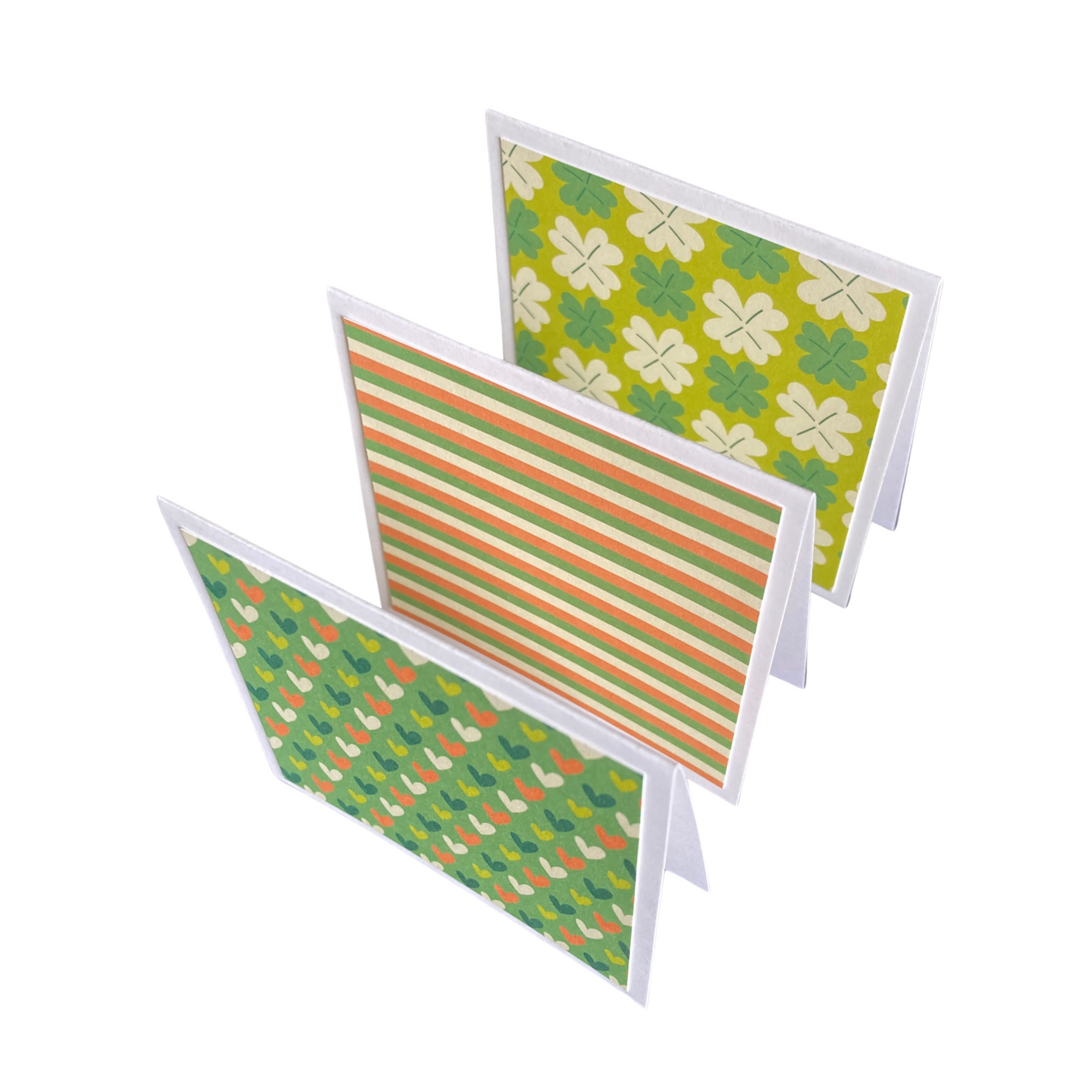 3x3 St. Patrick's Day Note Cards