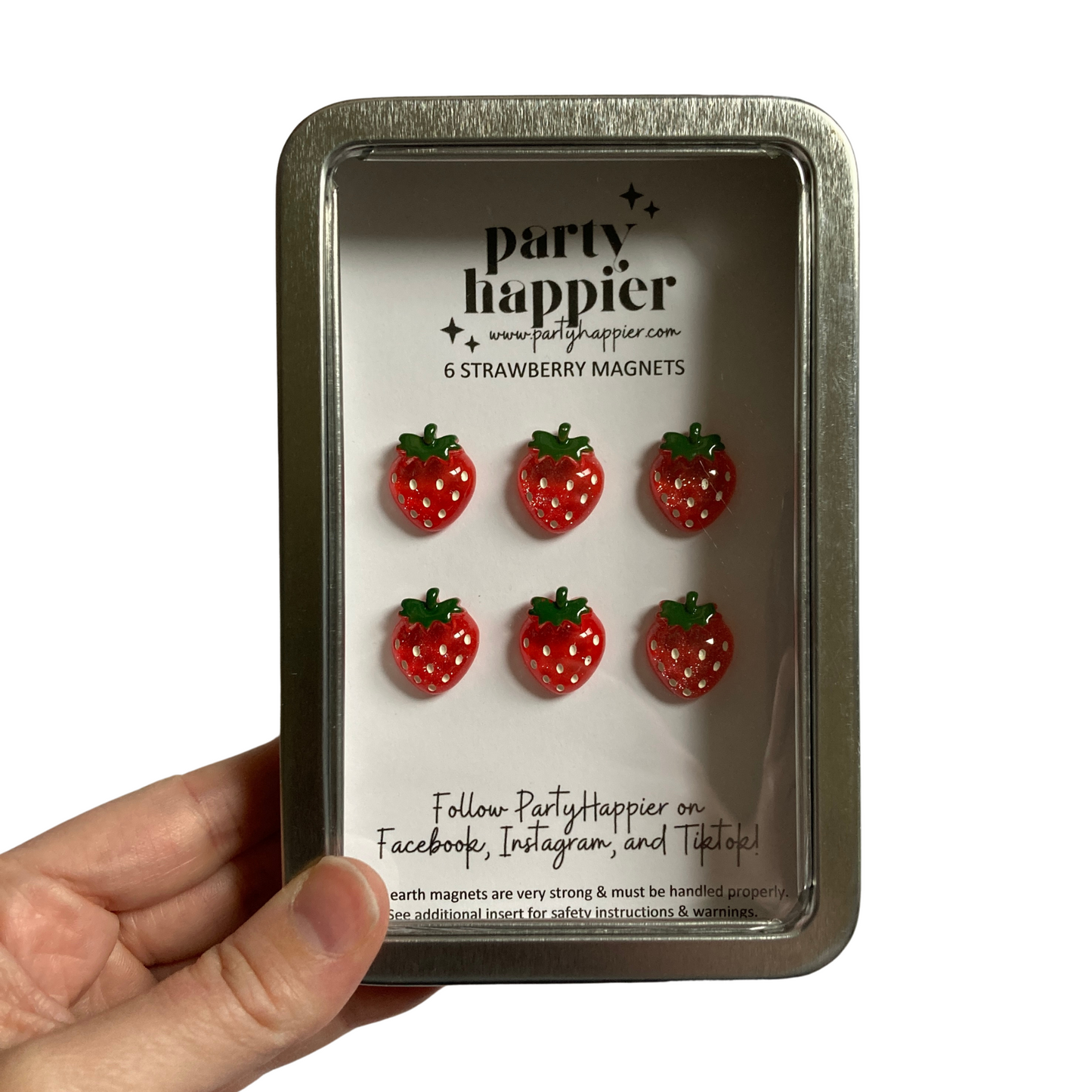 Strawberry Magnets