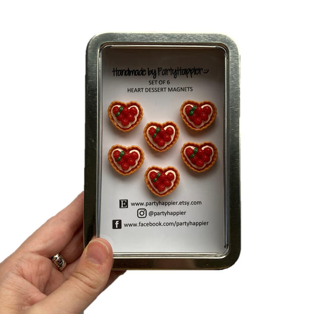Heart Tart Magnets