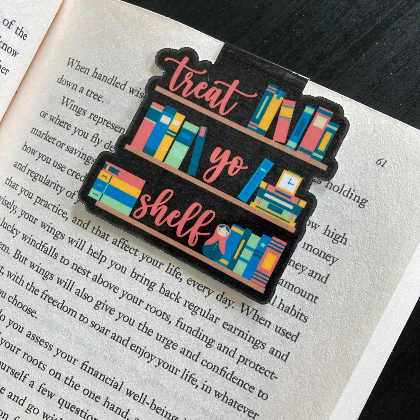 Treat Yo Shelf Magnetic Bookmark