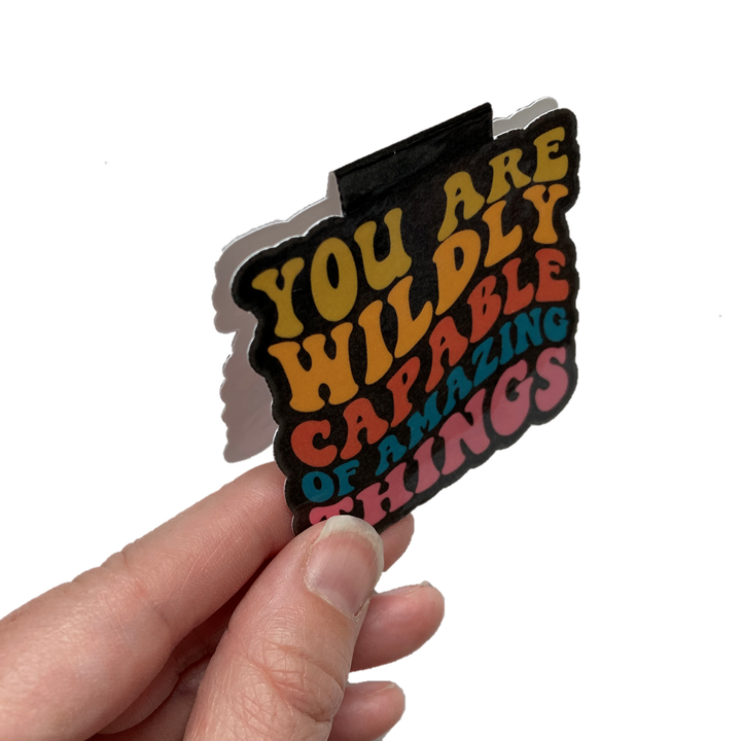 You Are Wildly Capable of Amazing Things Magnetic Bookmark