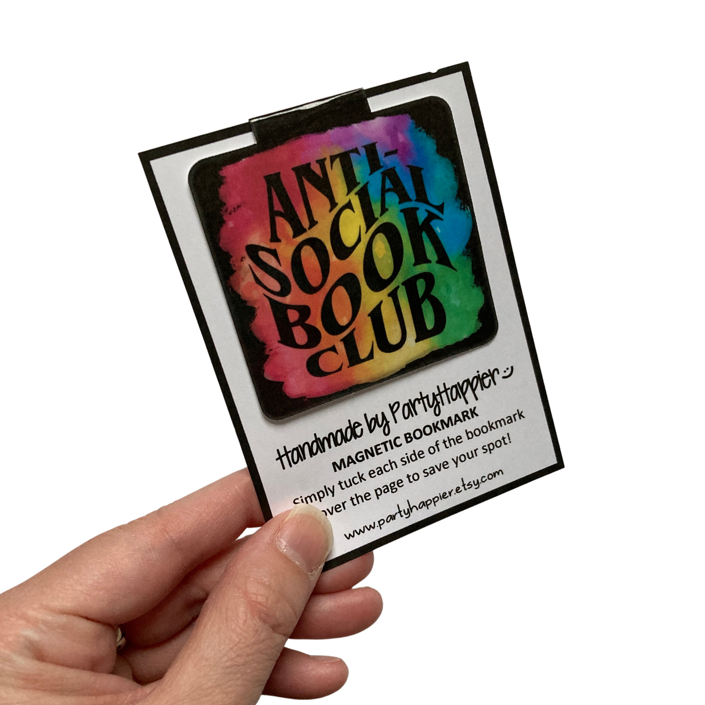 Anti-Social Book Club Bookmark