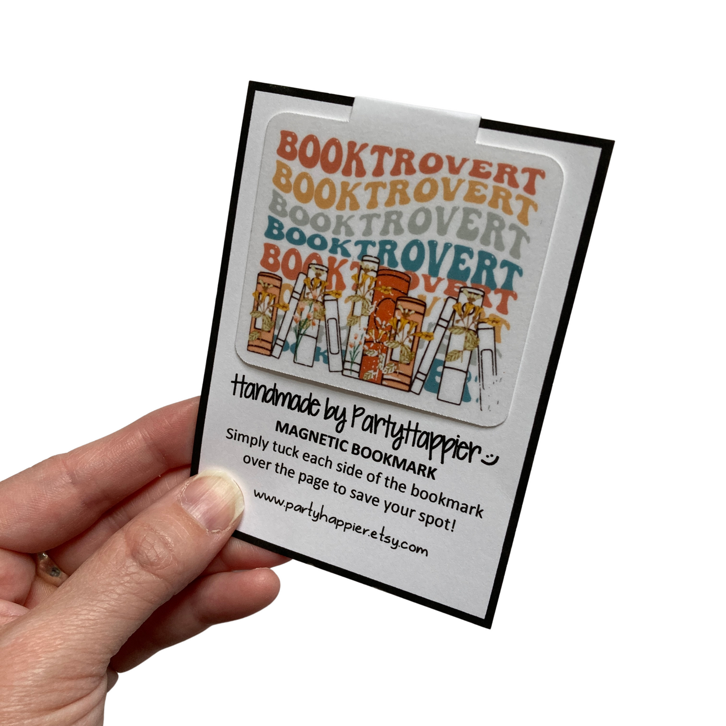Booktrovert Magnetic Bookmark