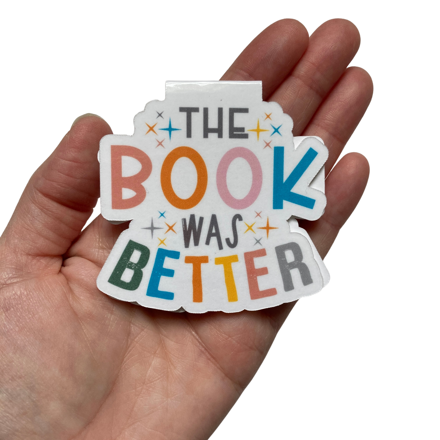 The Book Was Better Magnetic Bookmark