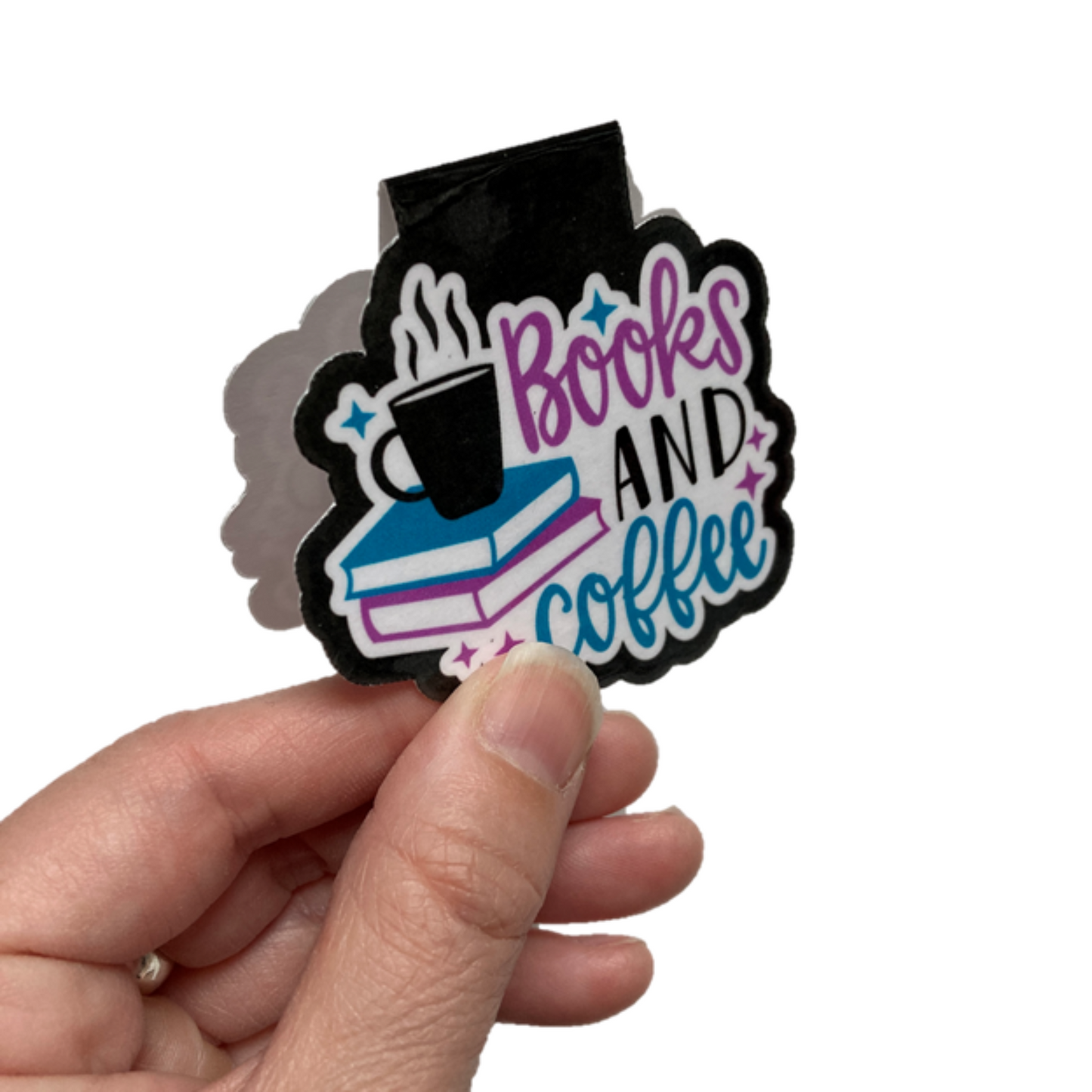 Books and Coffee Bookmark