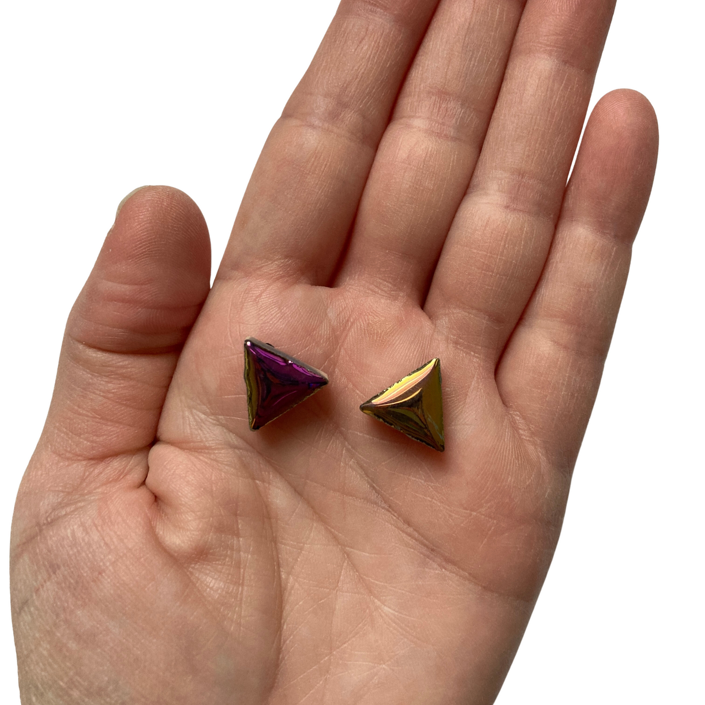 Iridescent Triangle Magnets