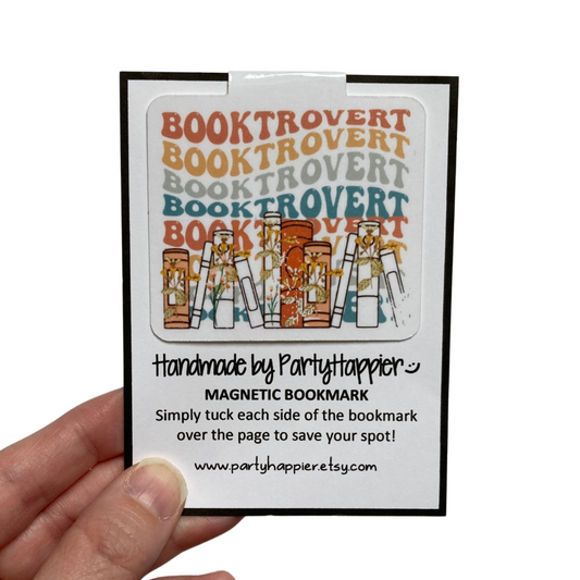Booktrovert Magnetic Bookmark