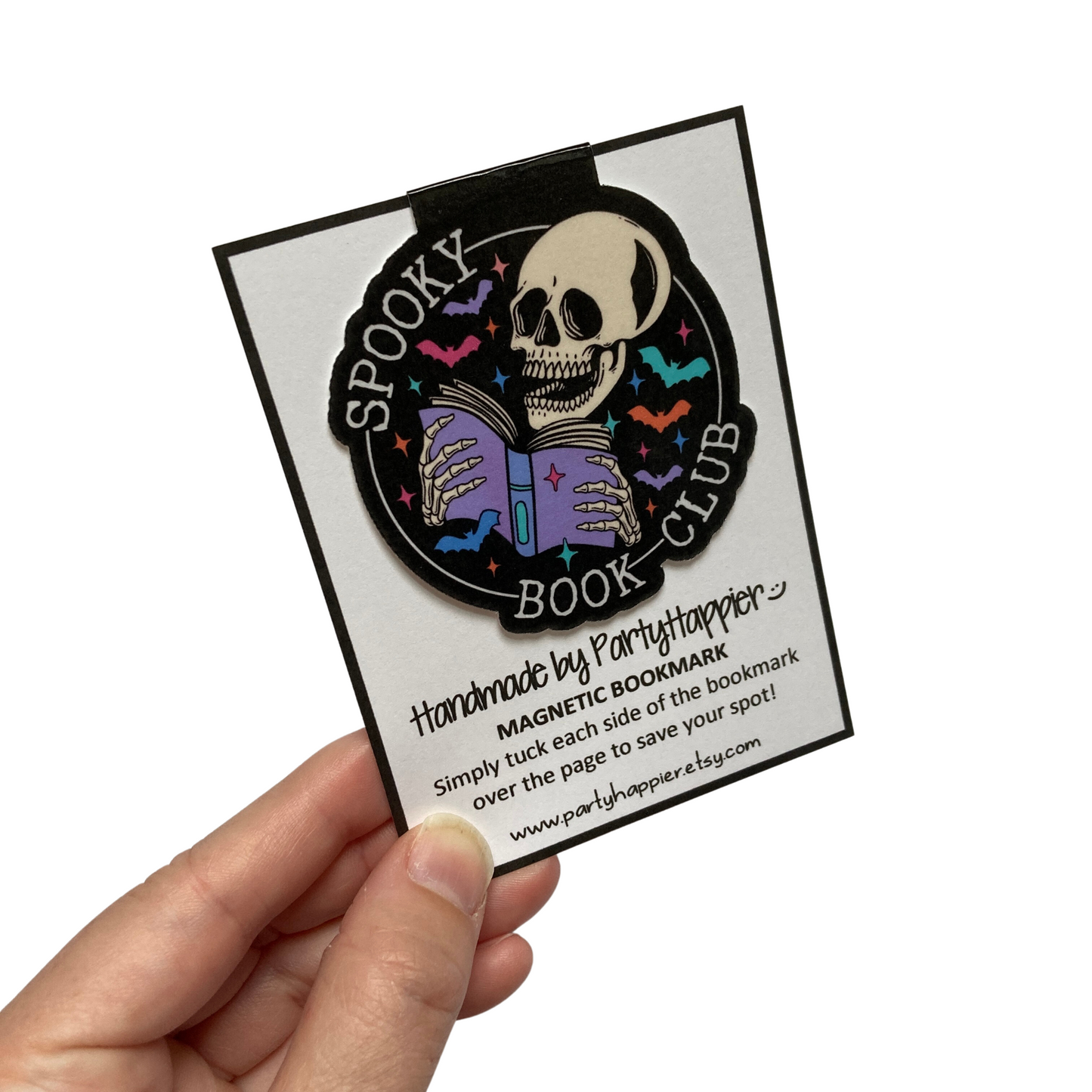 Spooky Book Club Magnetic Bookmark