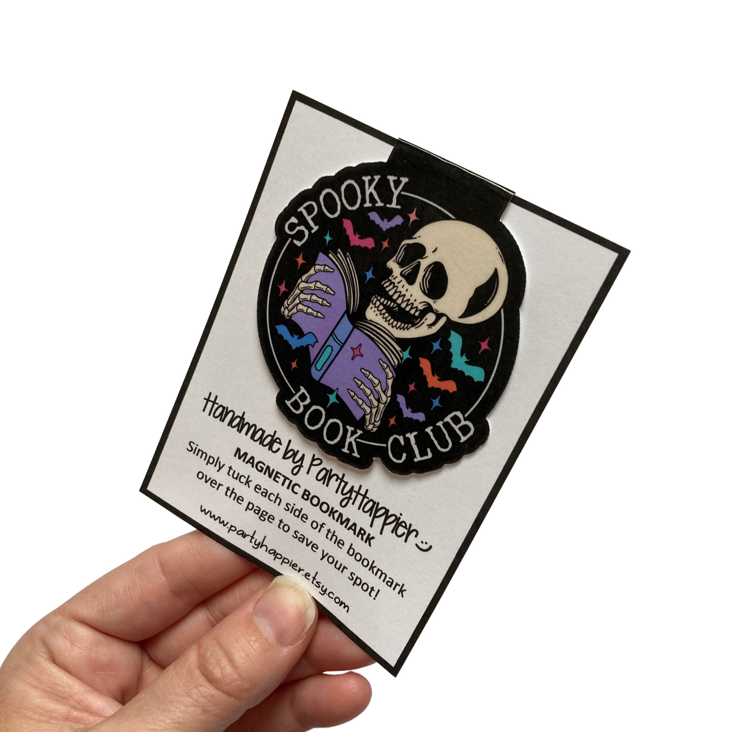 Spooky Book Club Magnetic Bookmark