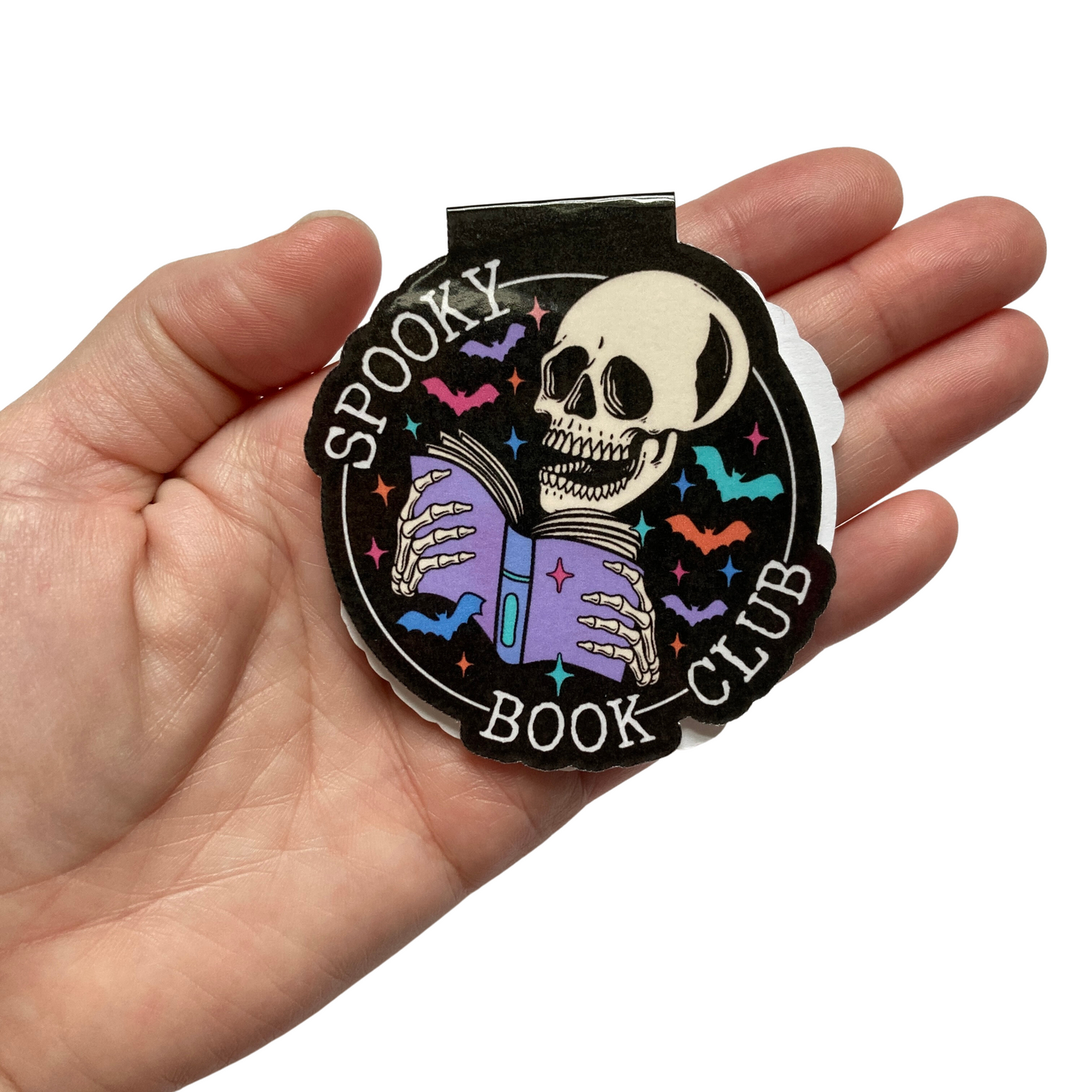Spooky Book Club Magnetic Bookmark