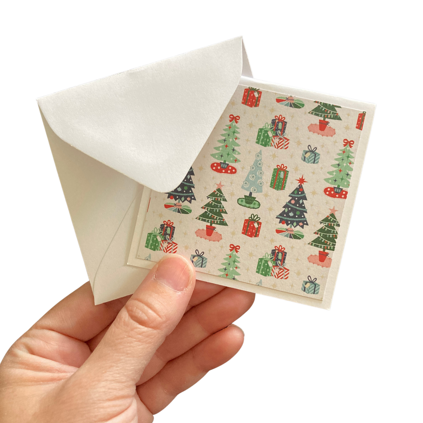 3x3 Happy Holidays Note Cards