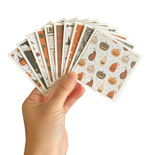 3x3 All Hallows Eve Note Cards