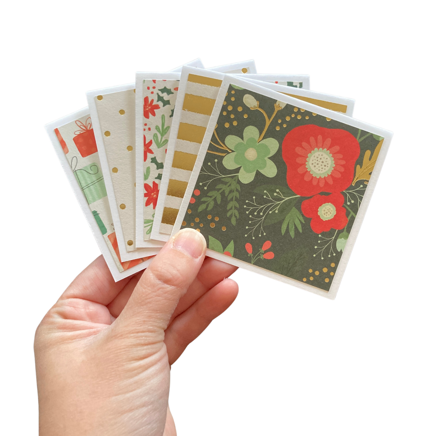 3x3 Christmas on Market Street Note Cards