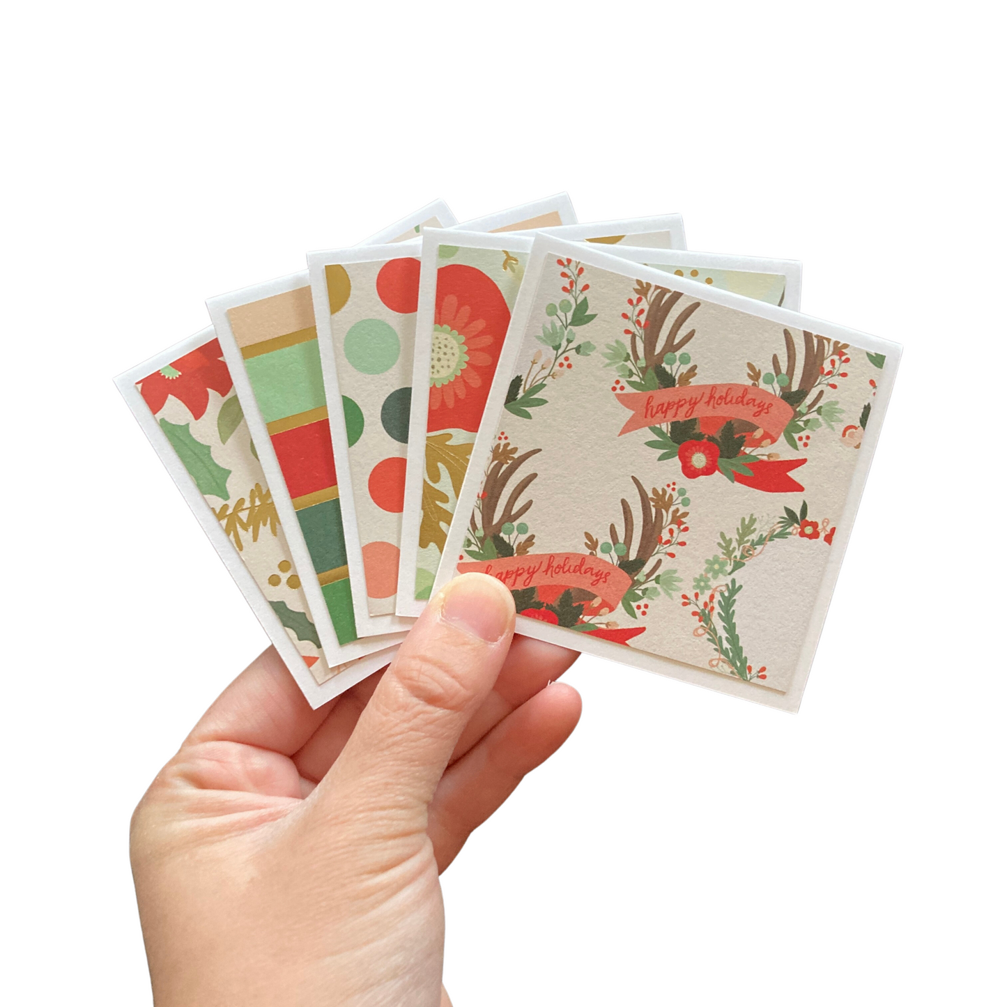 3x3 Christmas on Market Street Note Cards
