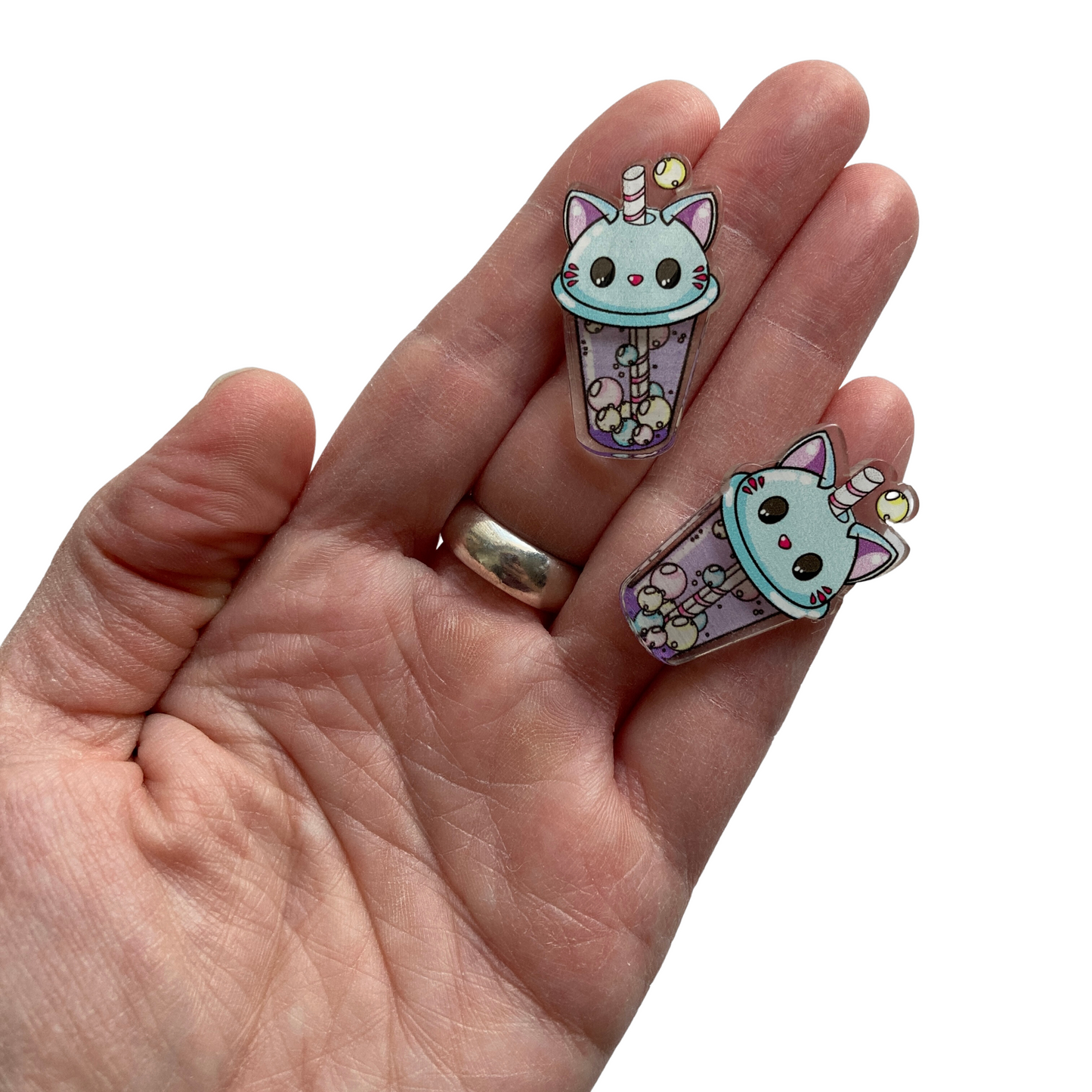 Cat Tea Magnets