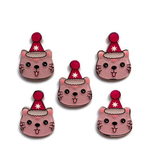 Holiday Cat Magnets