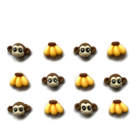 Monkey & Banana Magnets