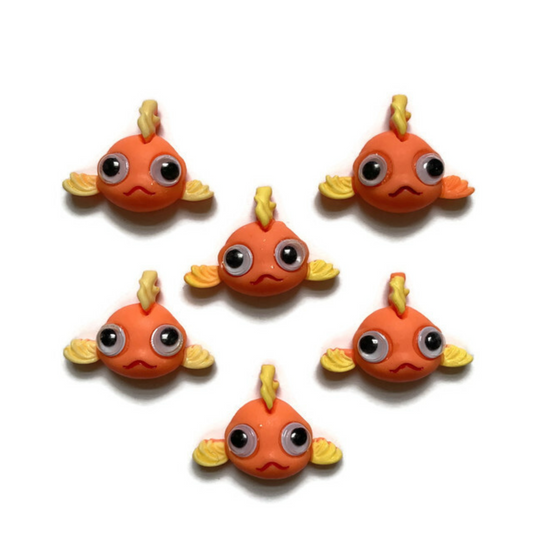 Orange Fish Magnets