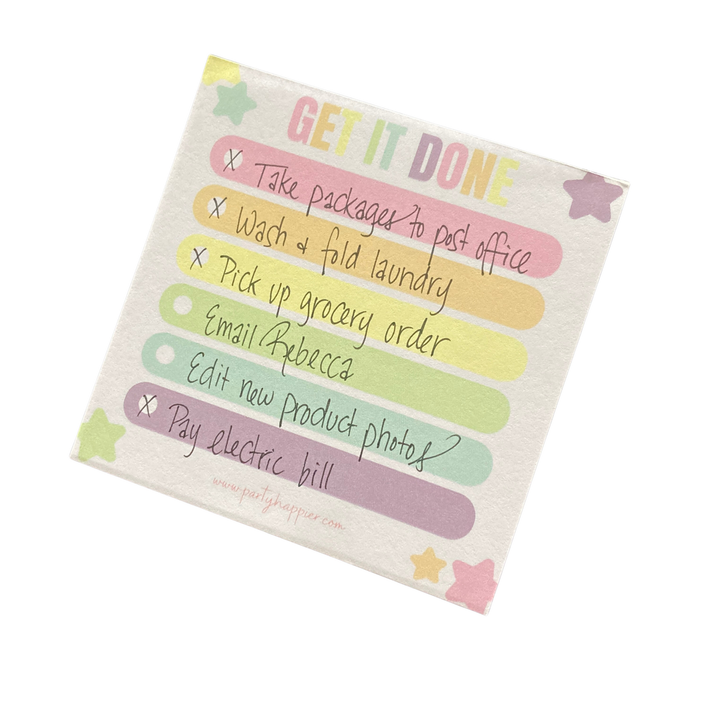 4x4 Get It Done Notepad