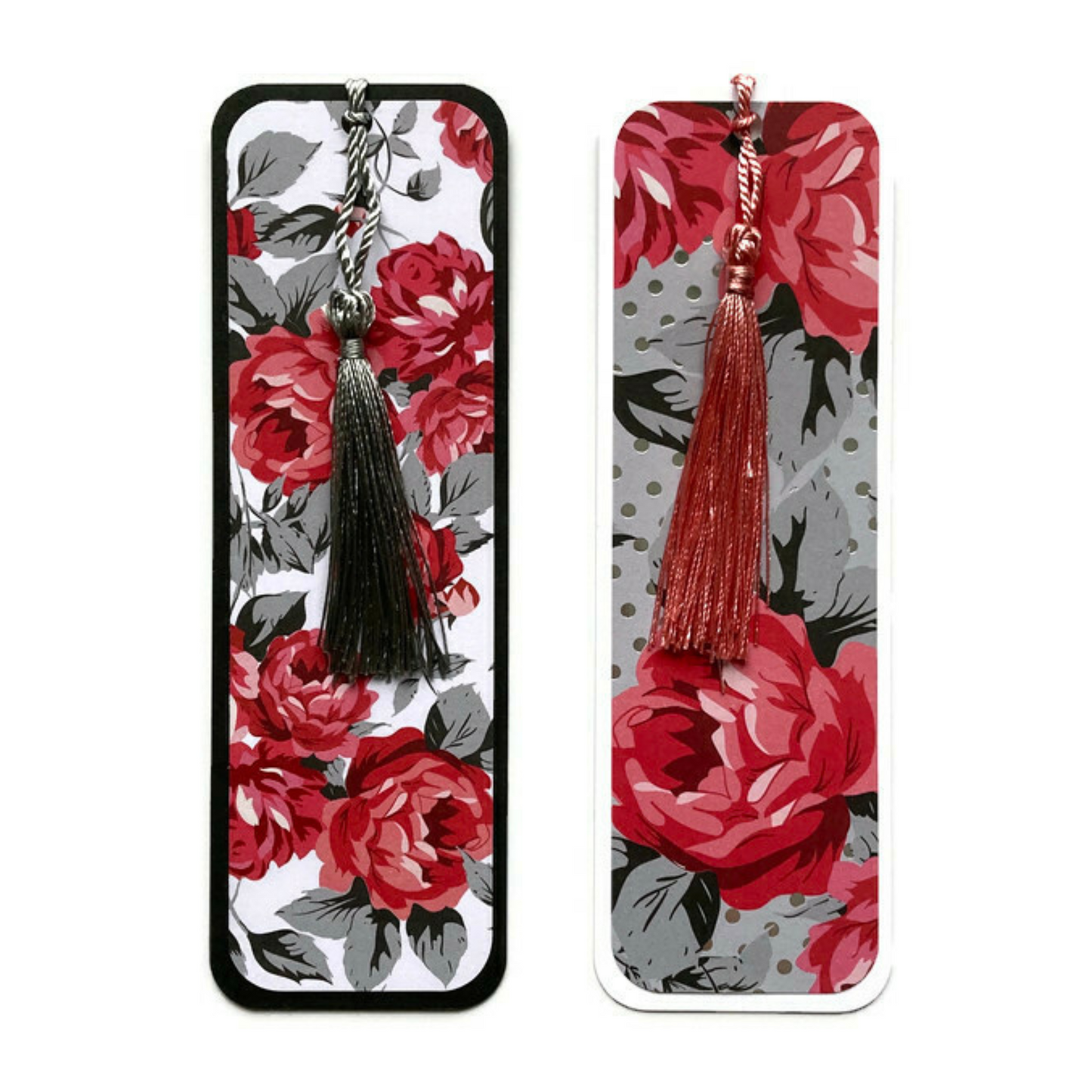 2-Pack Floral Bookmarks