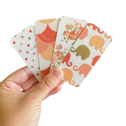4-Pack Oh Baby Bookmarks