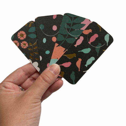 4-Pack Dark Twinkle Bookmarks