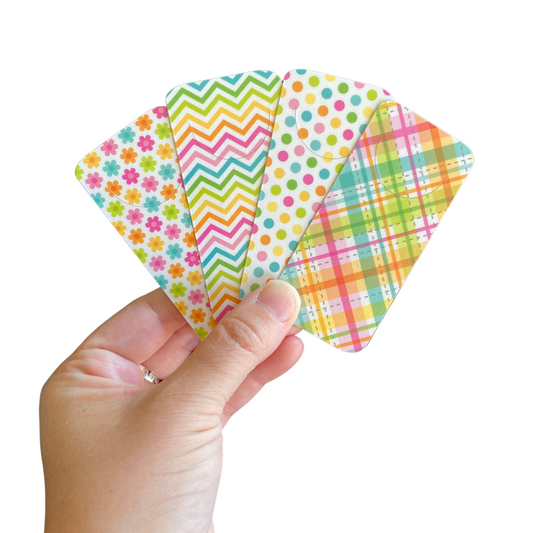 4-Pack Rainbow Bookmarks