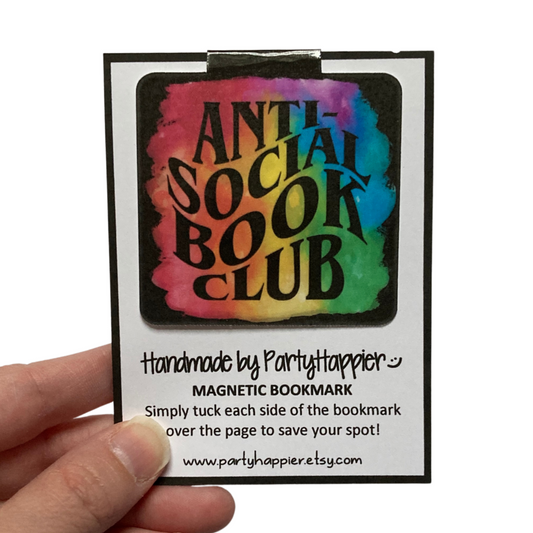 Anti-Social Book Club Bookmark