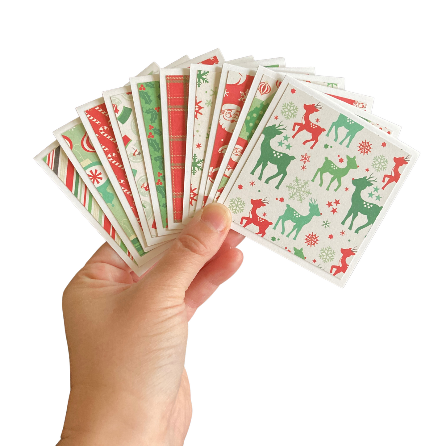 3x3 Christmas Cheer Note Cards