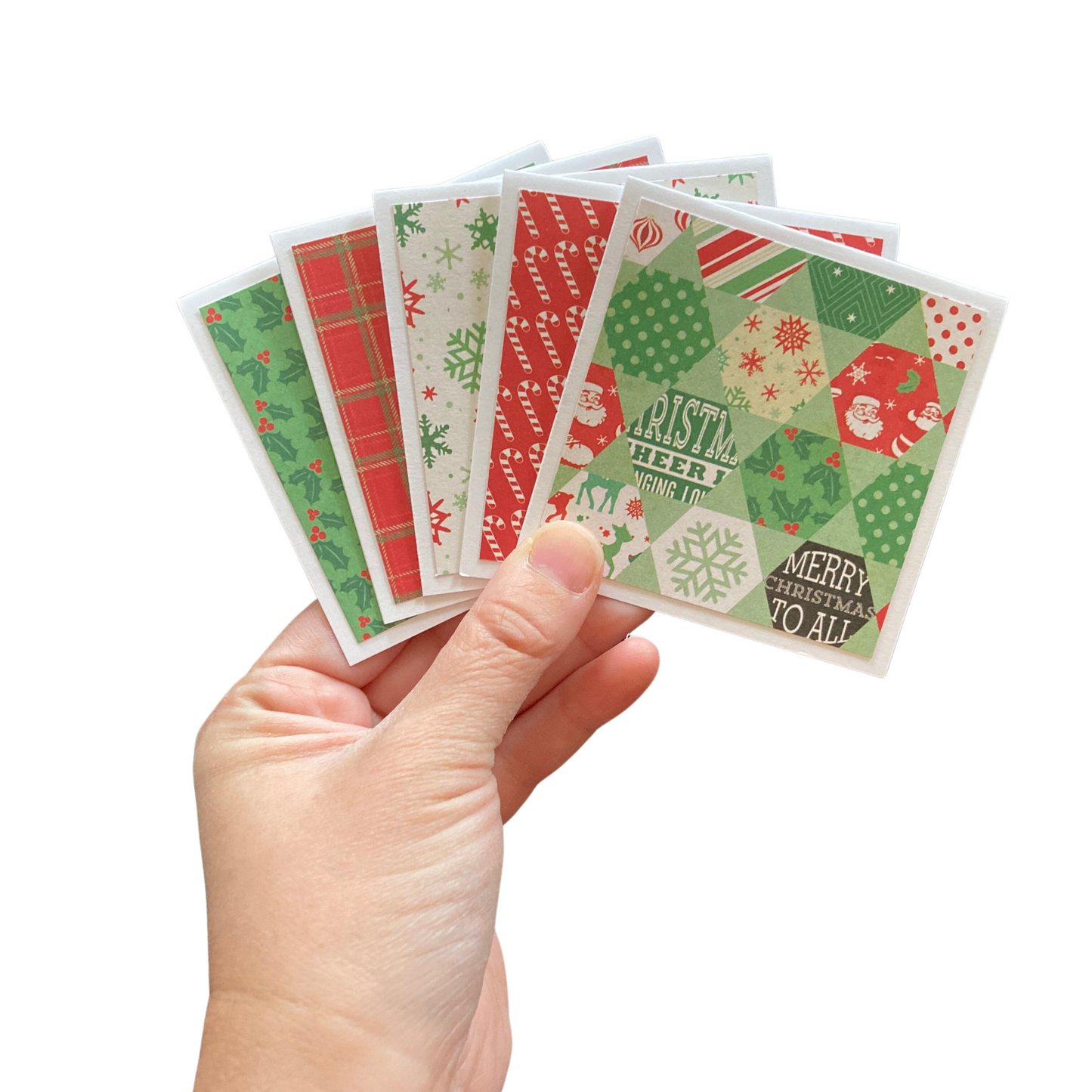 3x3 Christmas Cheer Note Cards