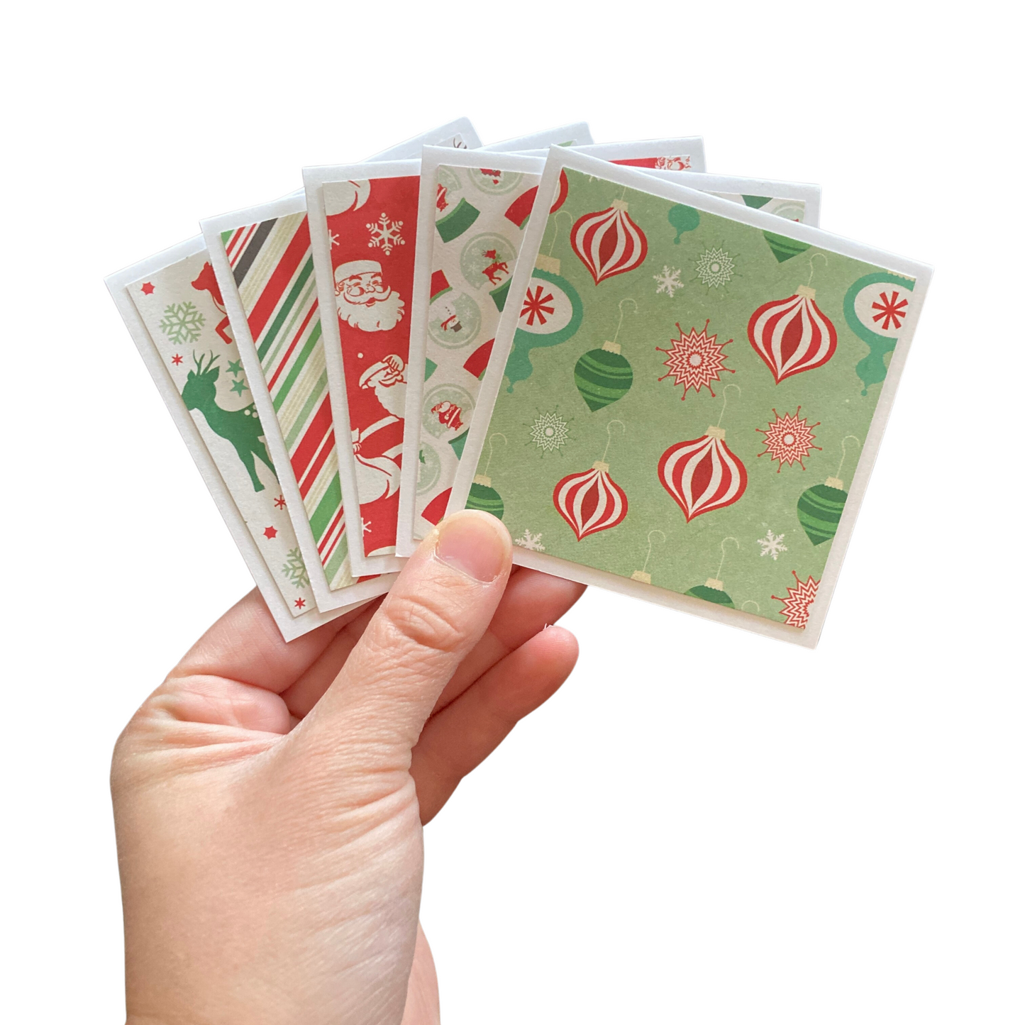 3x3 Christmas Cheer Note Cards
