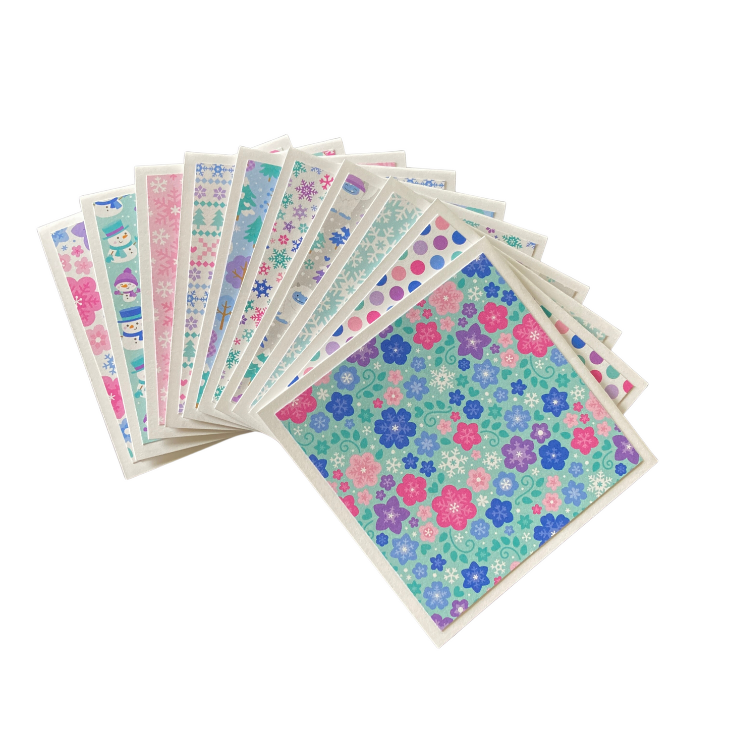 3x3 Winter Wonderland Note Cards