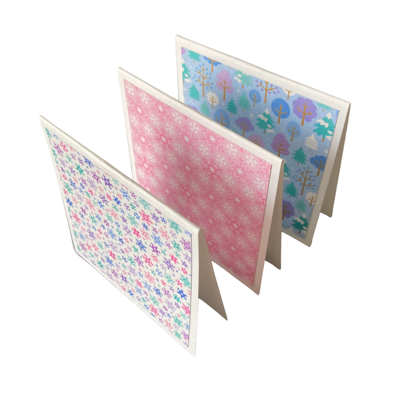 3x3 Winter Wonderland Note Cards