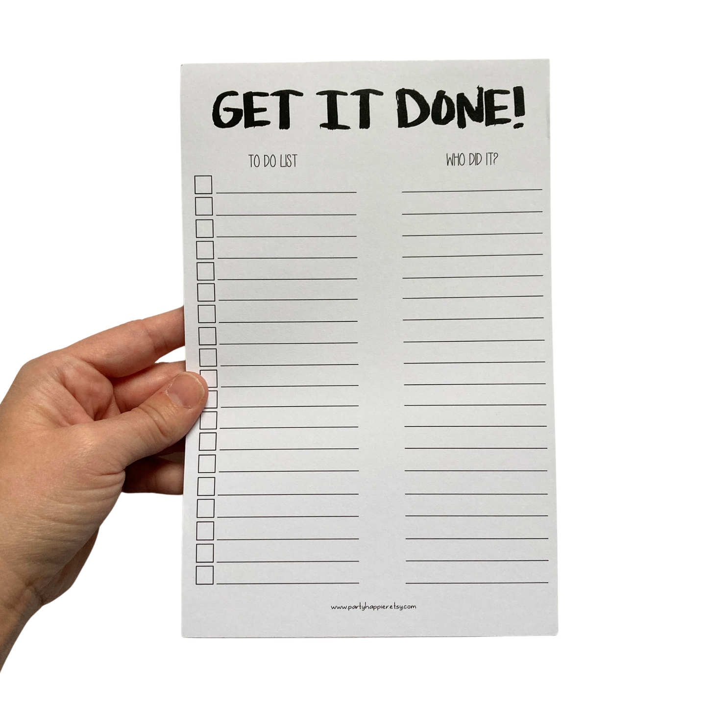 Get It Done Notepad