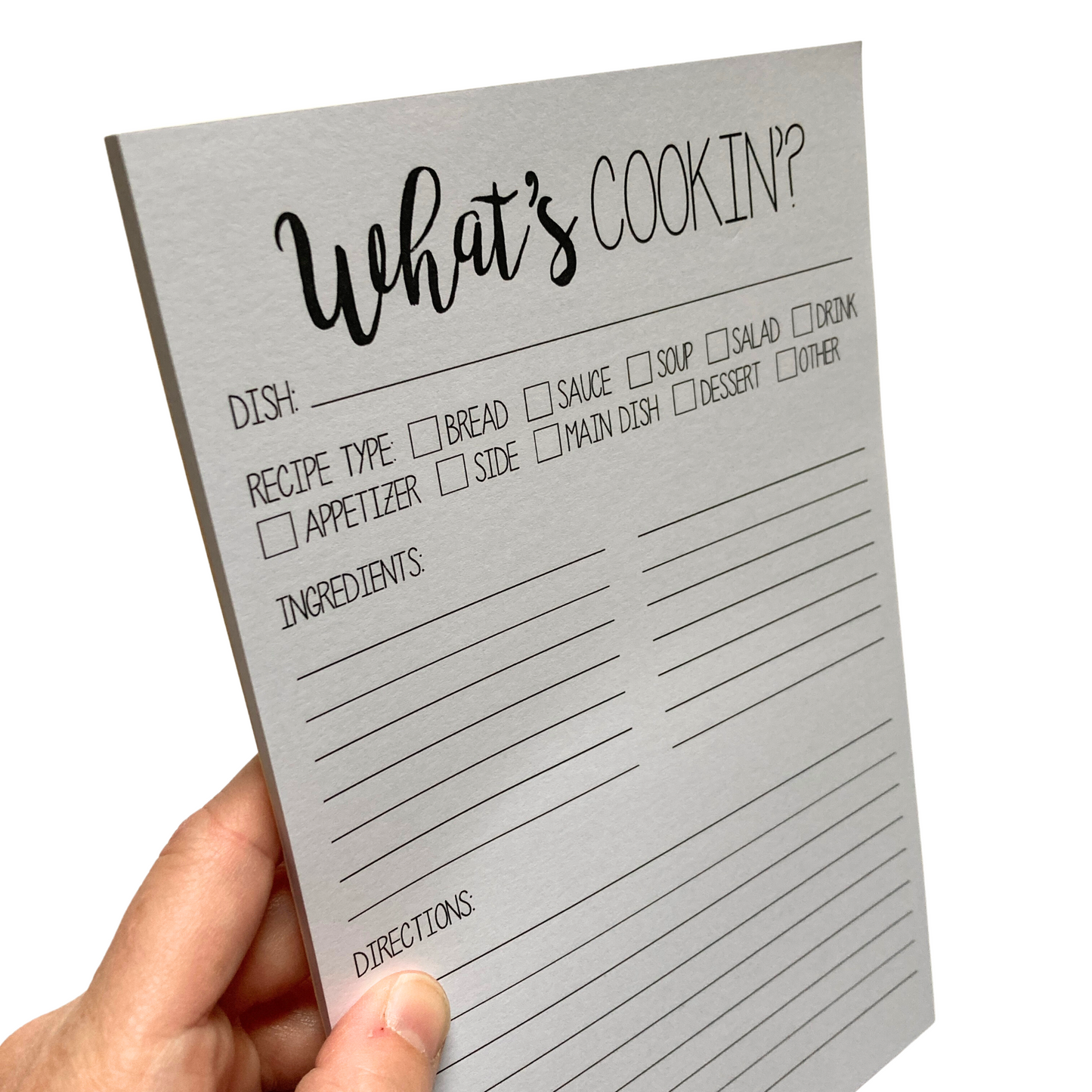 What's Cookin' Notepad