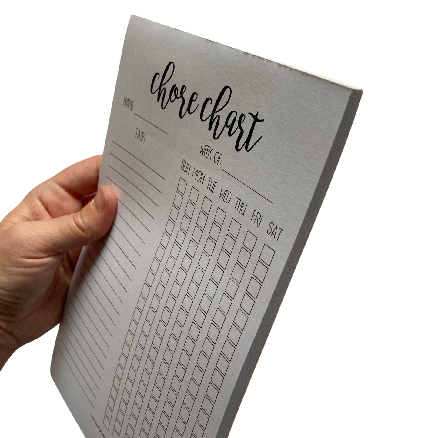 Chore Chart Notepad