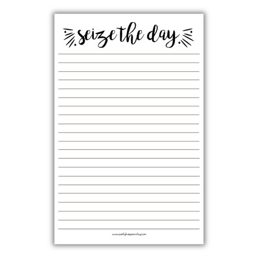 Seize The Day Notepad
