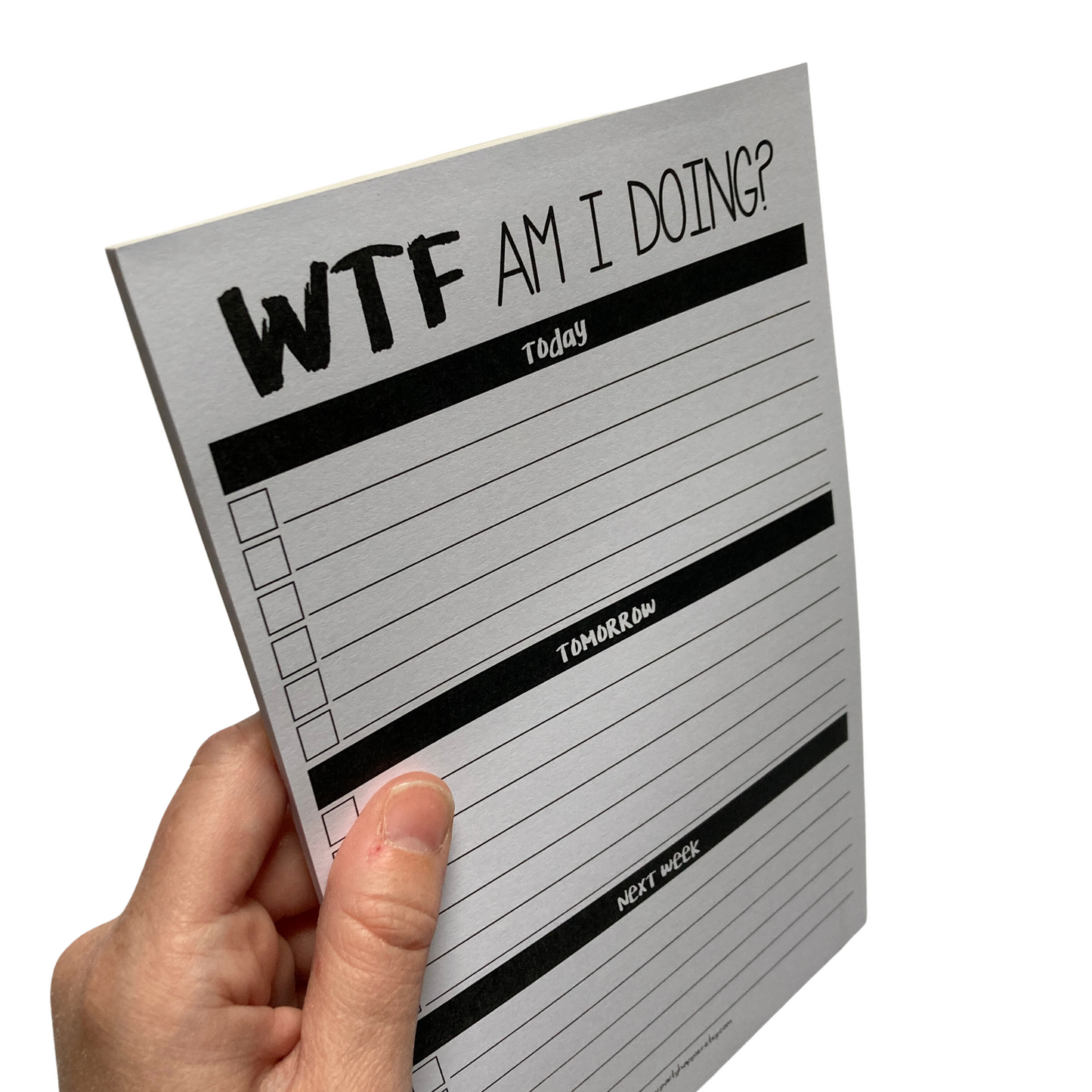 WTF Am I Doing Notepad