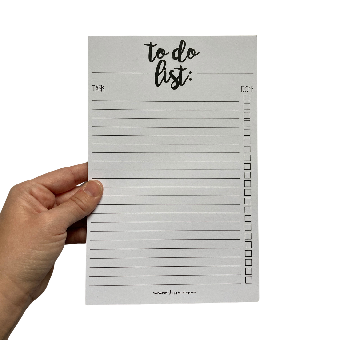 To Do List Notepad