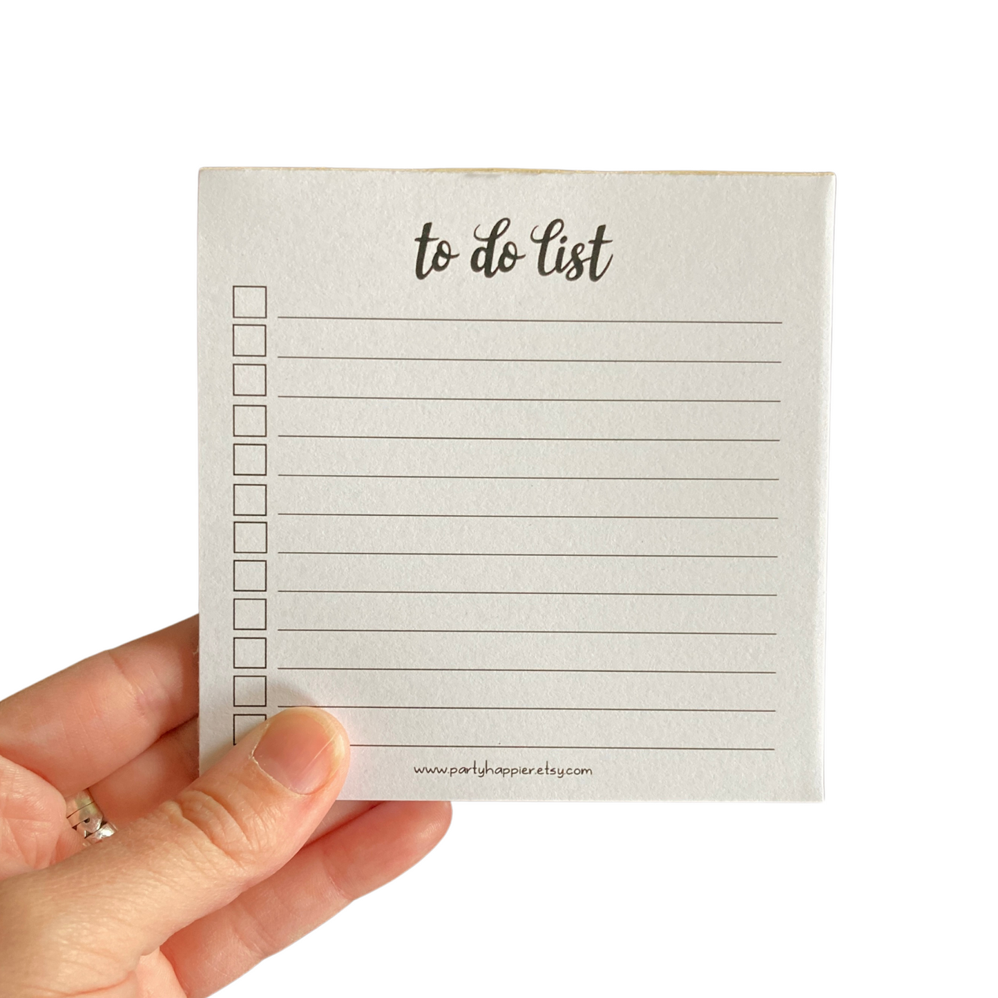 4x4 To Do List Notepad