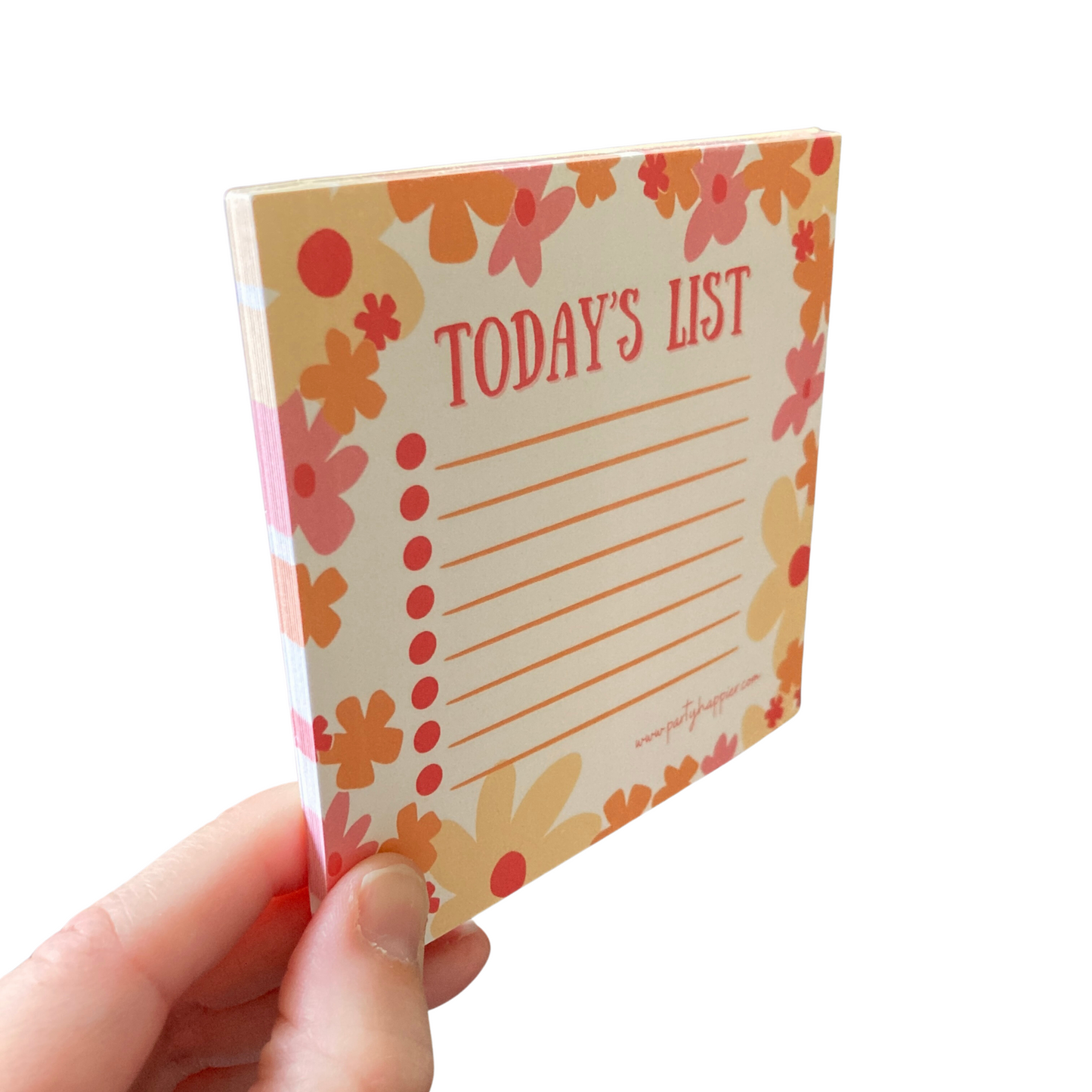 4x4 Today's List Notepad