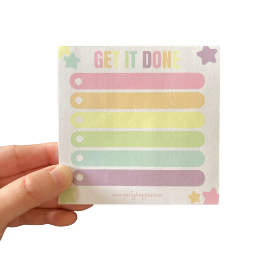 4x4 Get It Done Notepad